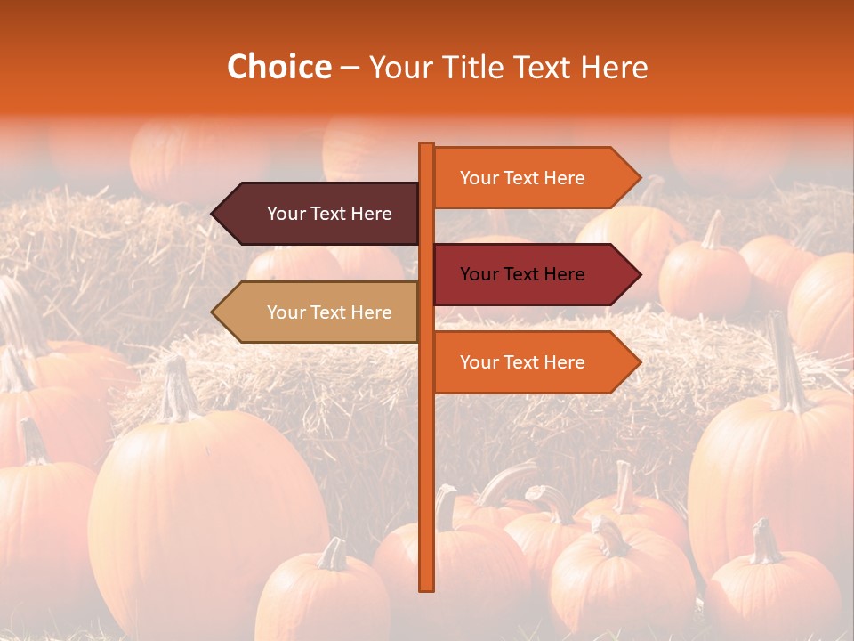 Autumn Pumpkin PowerPoint Template