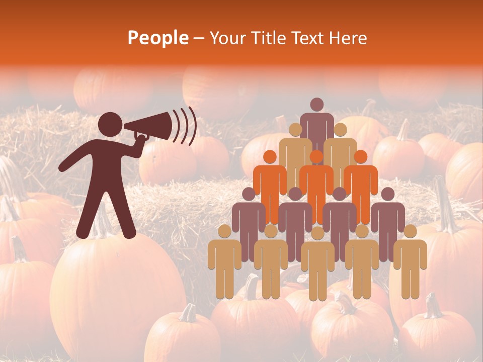 Autumn Pumpkin PowerPoint Template