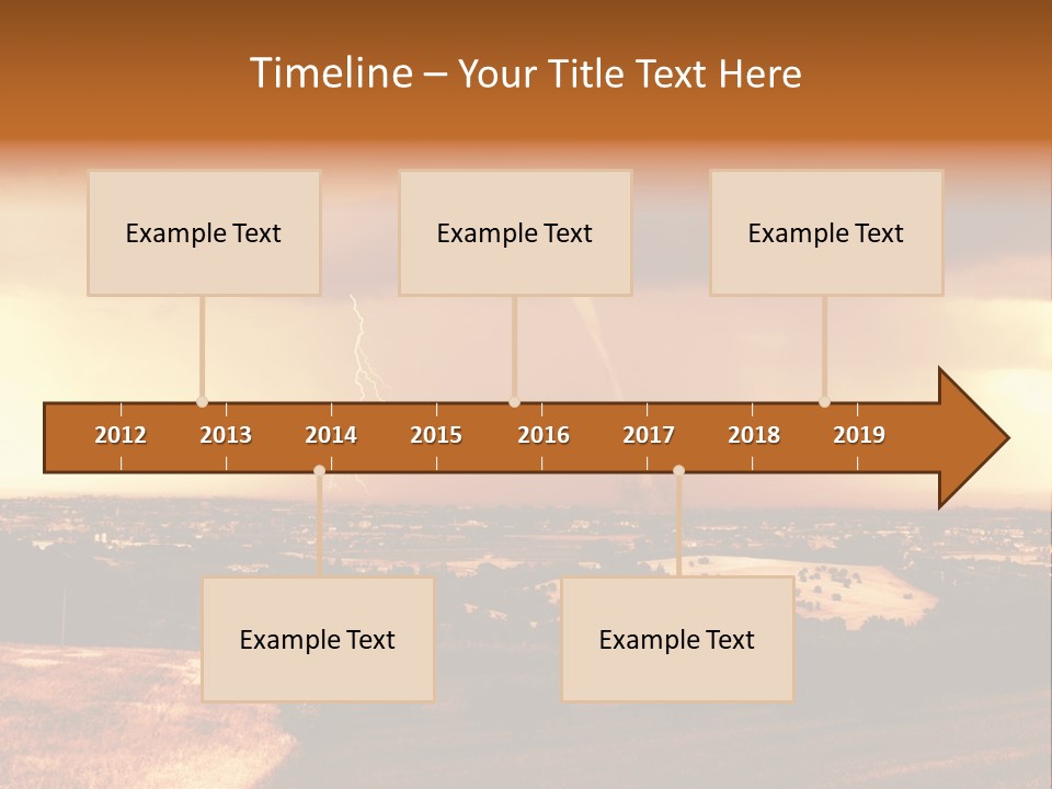 Amazing Hurricane PowerPoint Template