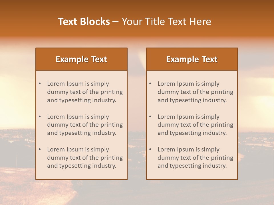 Amazing Hurricane PowerPoint Template