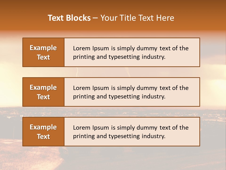 Amazing Hurricane PowerPoint Template