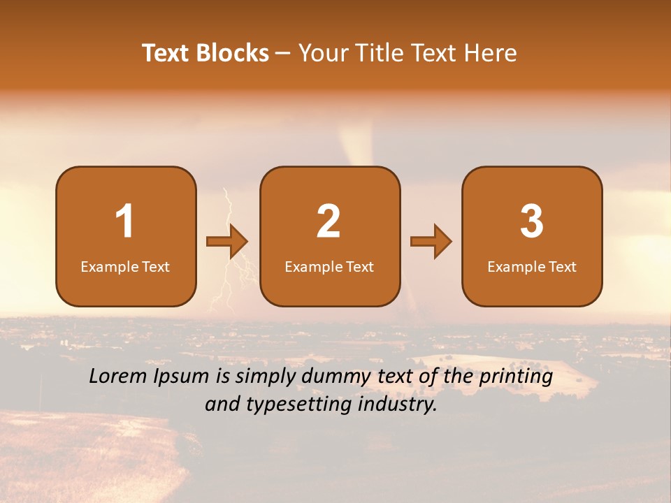 Amazing Hurricane PowerPoint Template