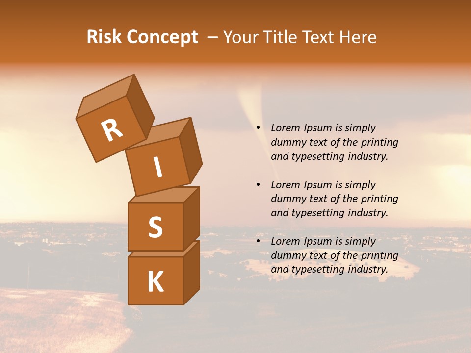 Amazing Hurricane PowerPoint Template