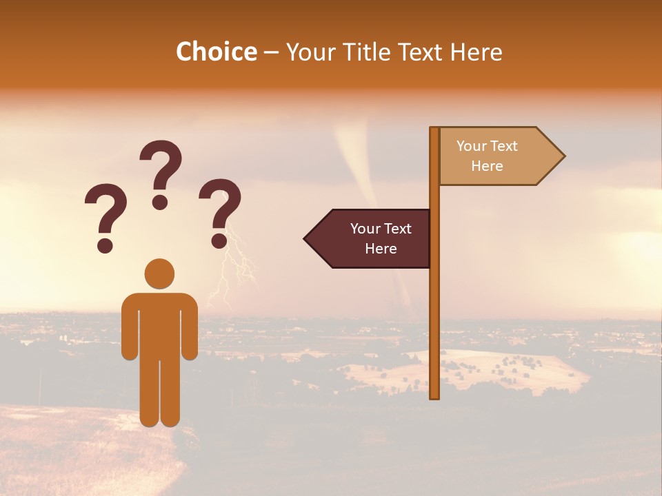 Amazing Hurricane PowerPoint Template