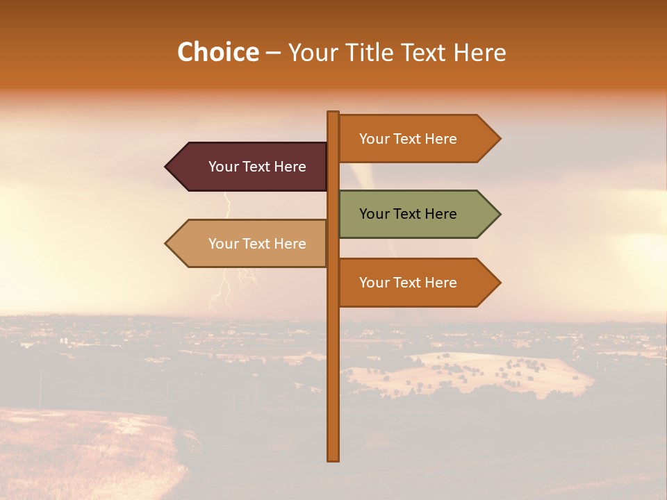 Amazing Hurricane PowerPoint Template