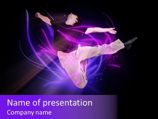 Modern Ballet PowerPoint Template