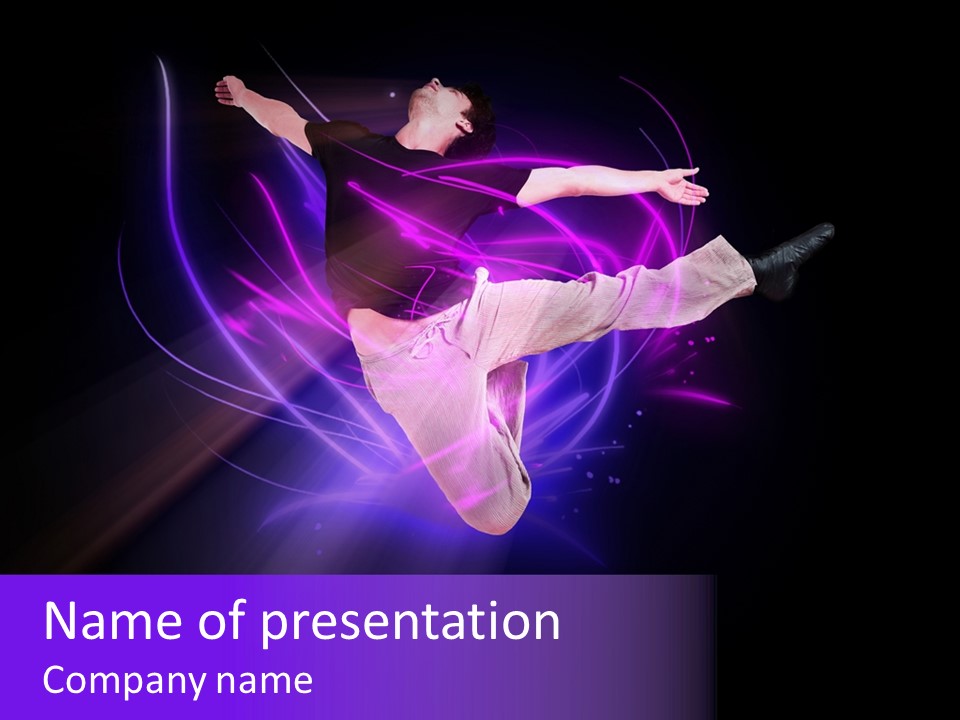 Modern Ballet PowerPoint Template