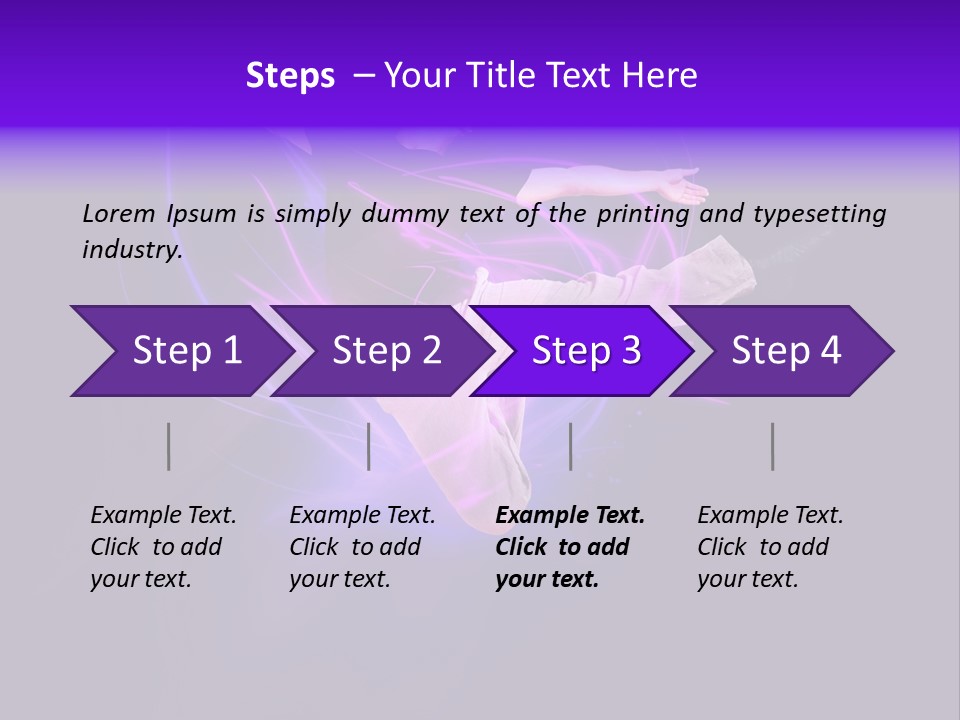 Modern Ballet PowerPoint Template