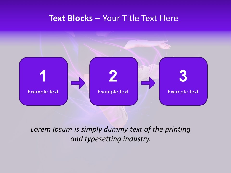 Modern Ballet PowerPoint Template