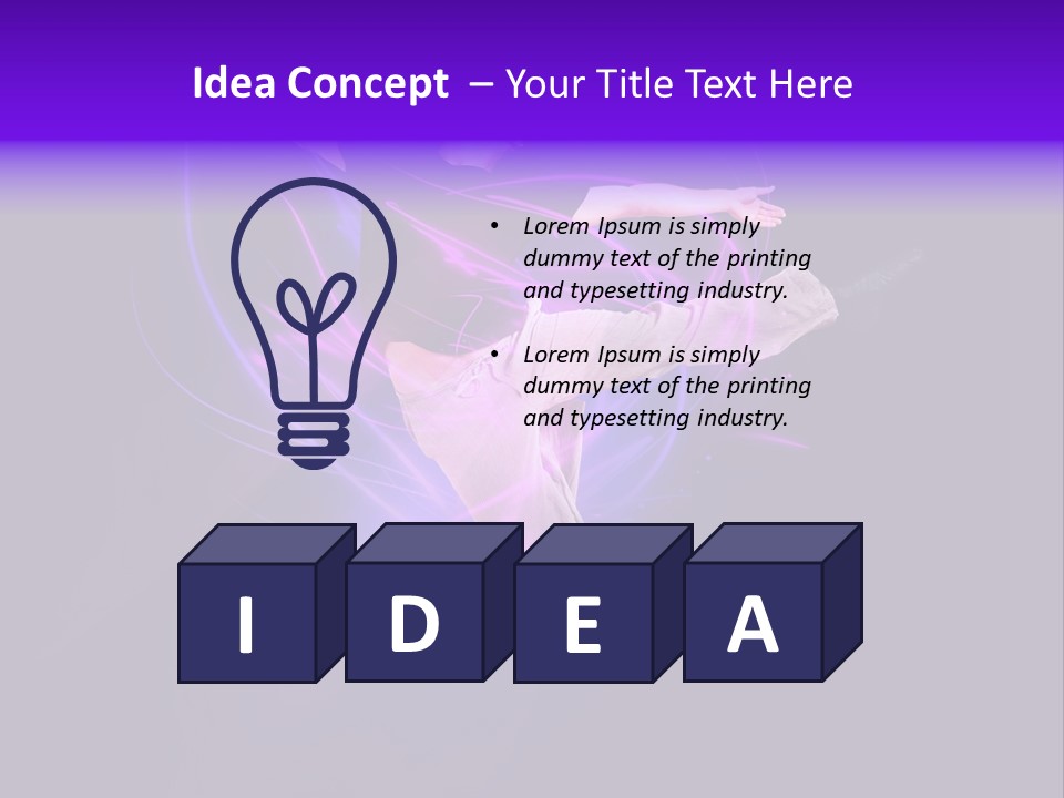 Modern Ballet PowerPoint Template