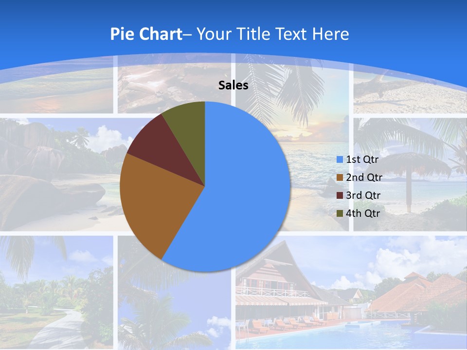 Summer Beach Collage PowerPoint Template