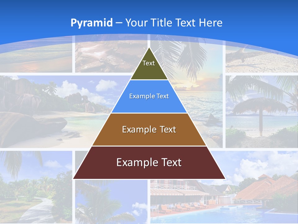 Summer Beach Collage PowerPoint Template