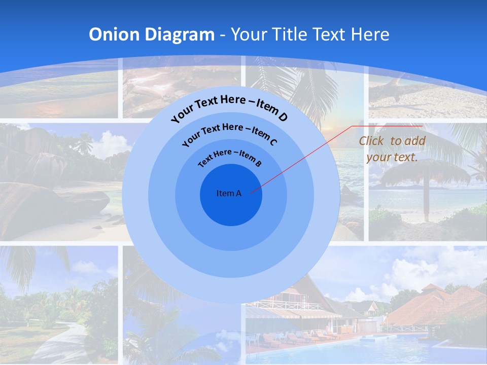 Summer Beach Collage PowerPoint Template