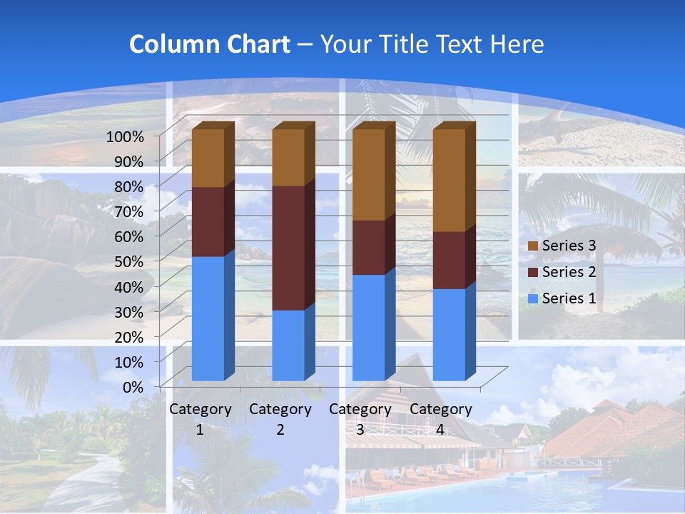 Summer Beach Collage PowerPoint Template