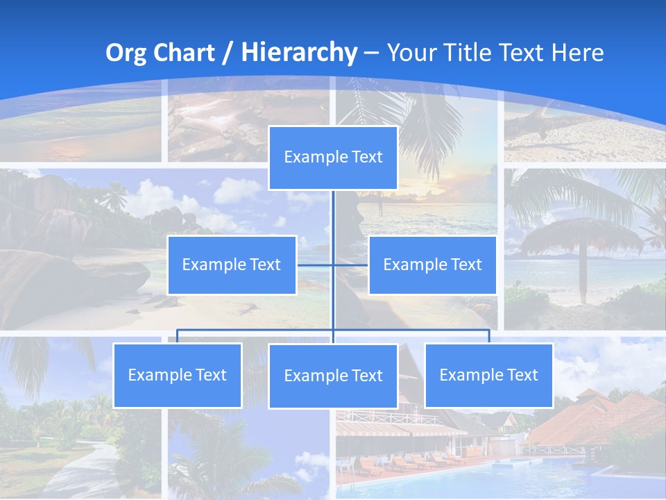 Summer Beach Collage PowerPoint Template