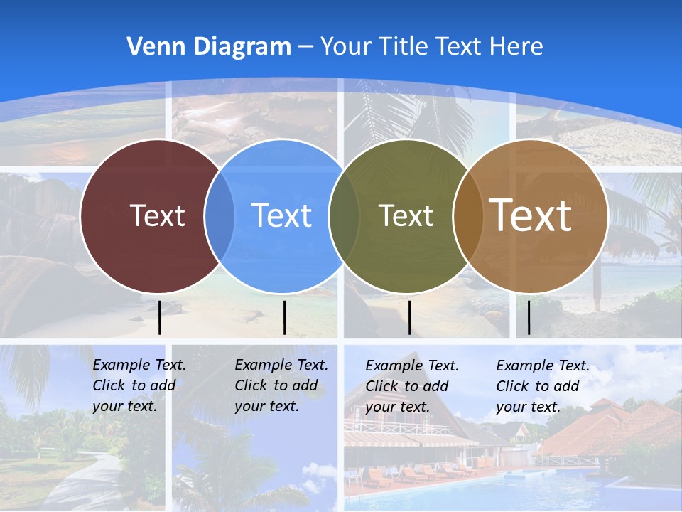 Summer Beach Collage PowerPoint Template