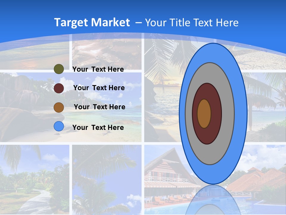 Summer Beach Collage PowerPoint Template