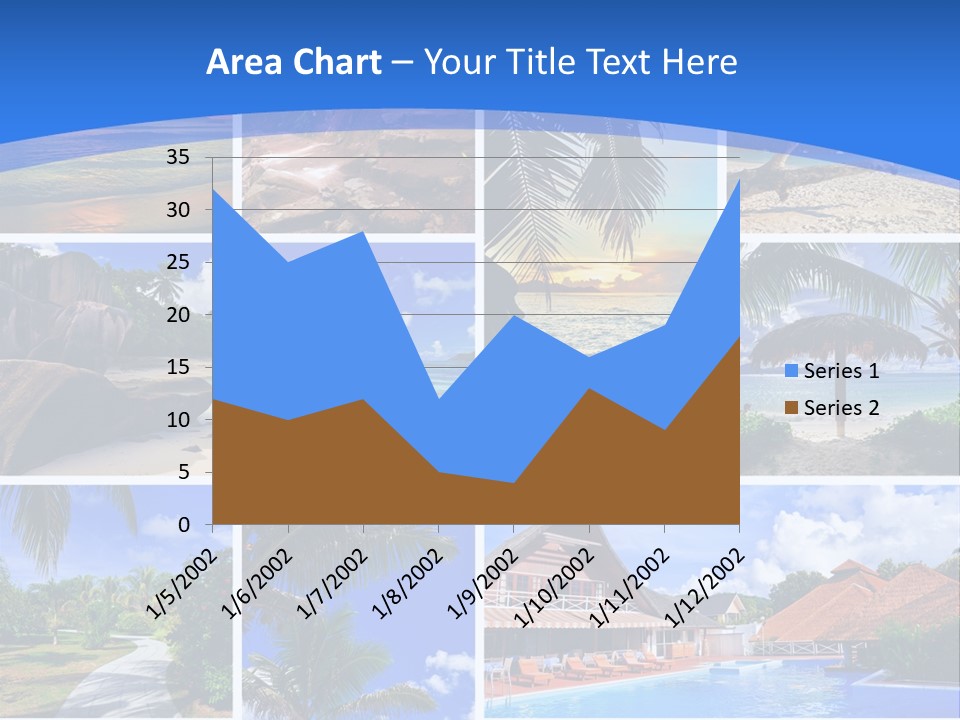 Summer Beach Collage PowerPoint Template