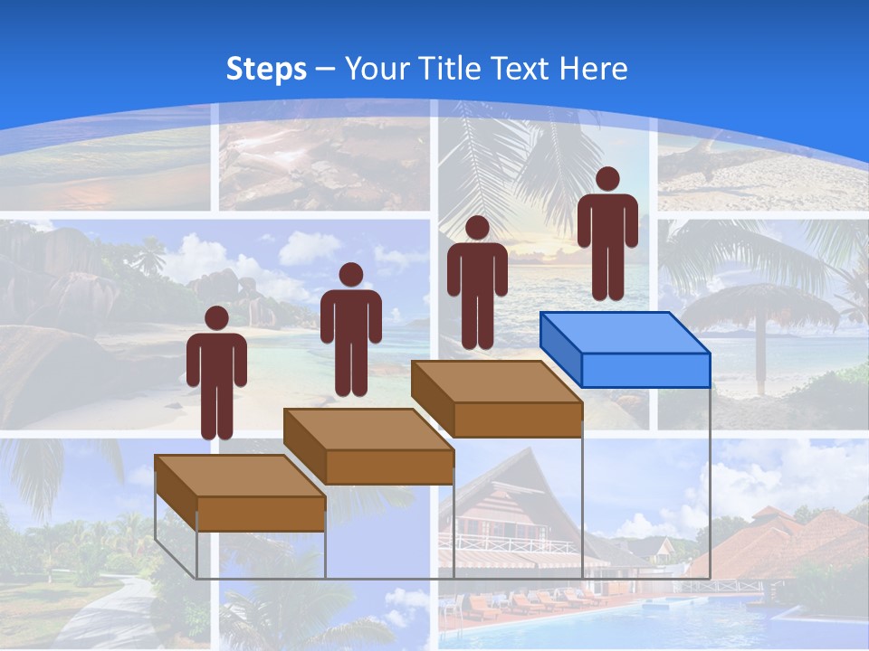 Summer Beach Collage PowerPoint Template