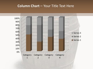 Wooden Barrel PowerPoint Template