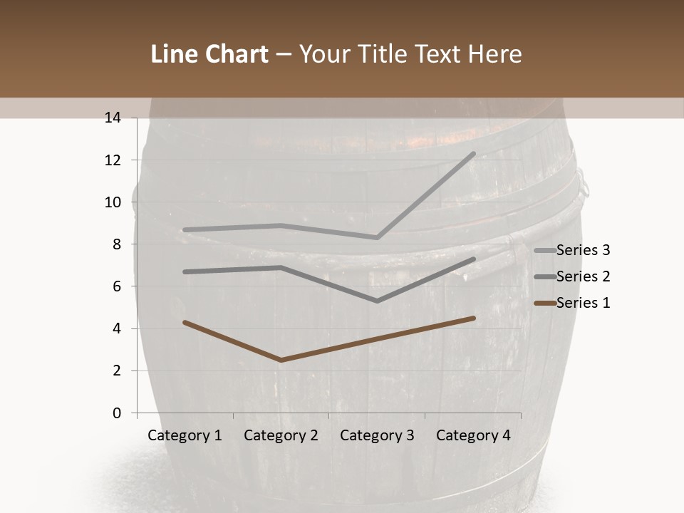 Wooden Barrel PowerPoint Template