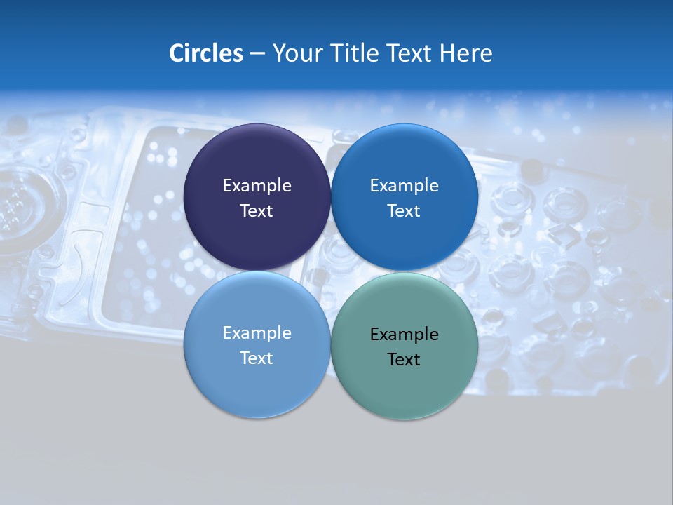 Technology Talk Electronic PowerPoint Template