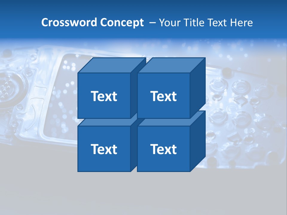 Technology Talk Electronic PowerPoint Template