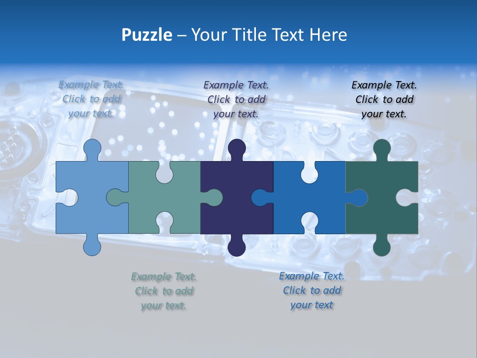 Technology Talk Electronic PowerPoint Template