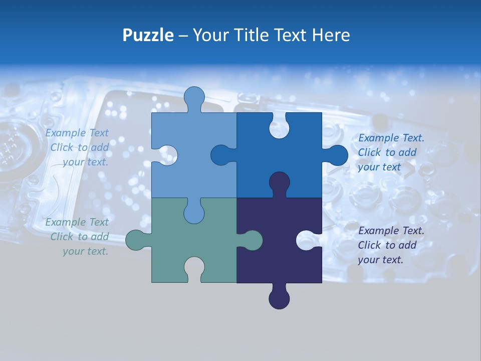 Technology Talk Electronic PowerPoint Template