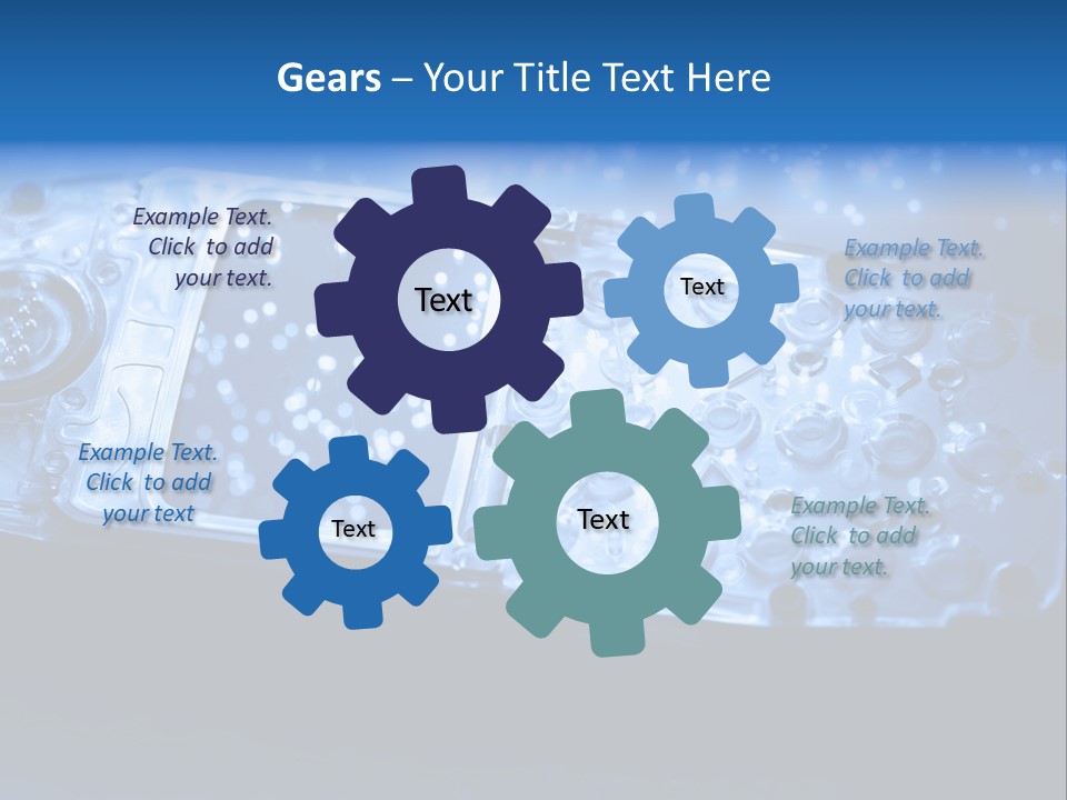 Technology Talk Electronic PowerPoint Template