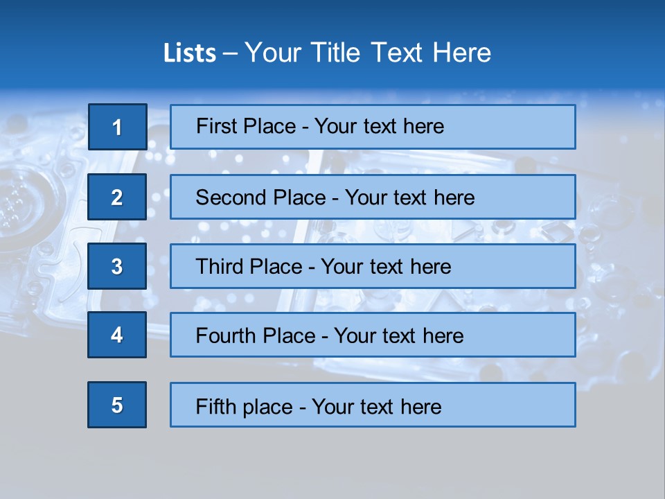 Technology Talk Electronic PowerPoint Template