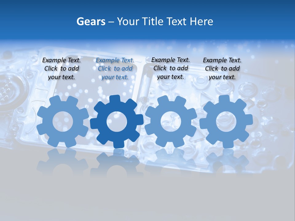 Technology Talk Electronic PowerPoint Template