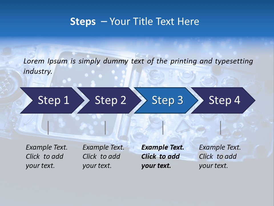 Technology Talk Electronic PowerPoint Template