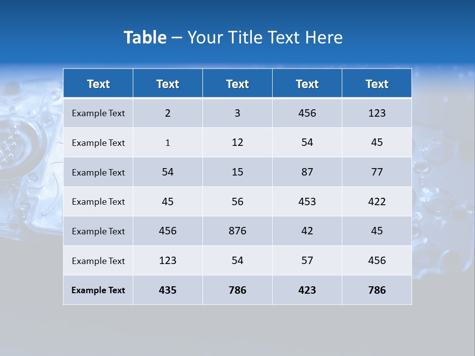 Technology Talk Electronic PowerPoint Template