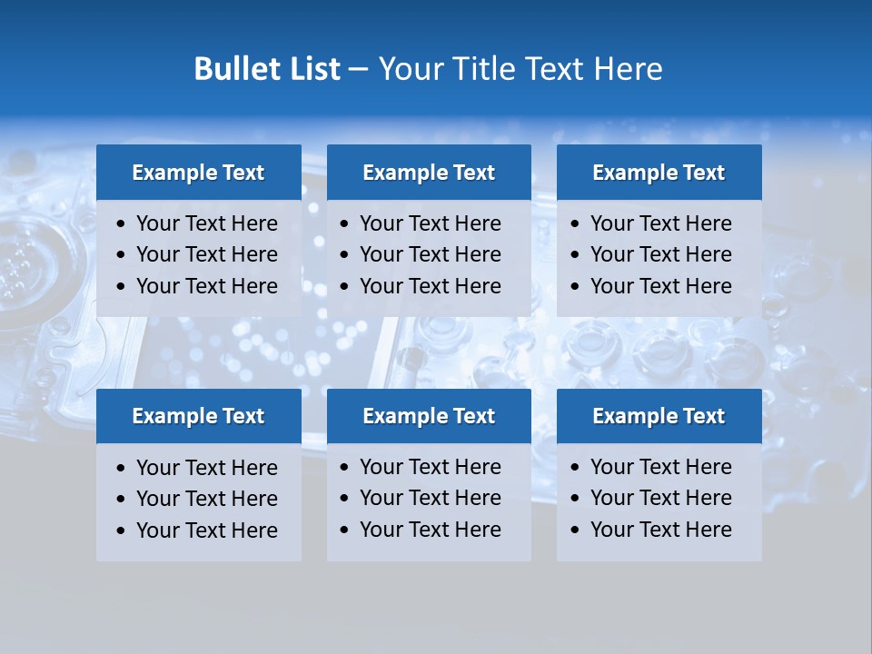 Technology Talk Electronic PowerPoint Template