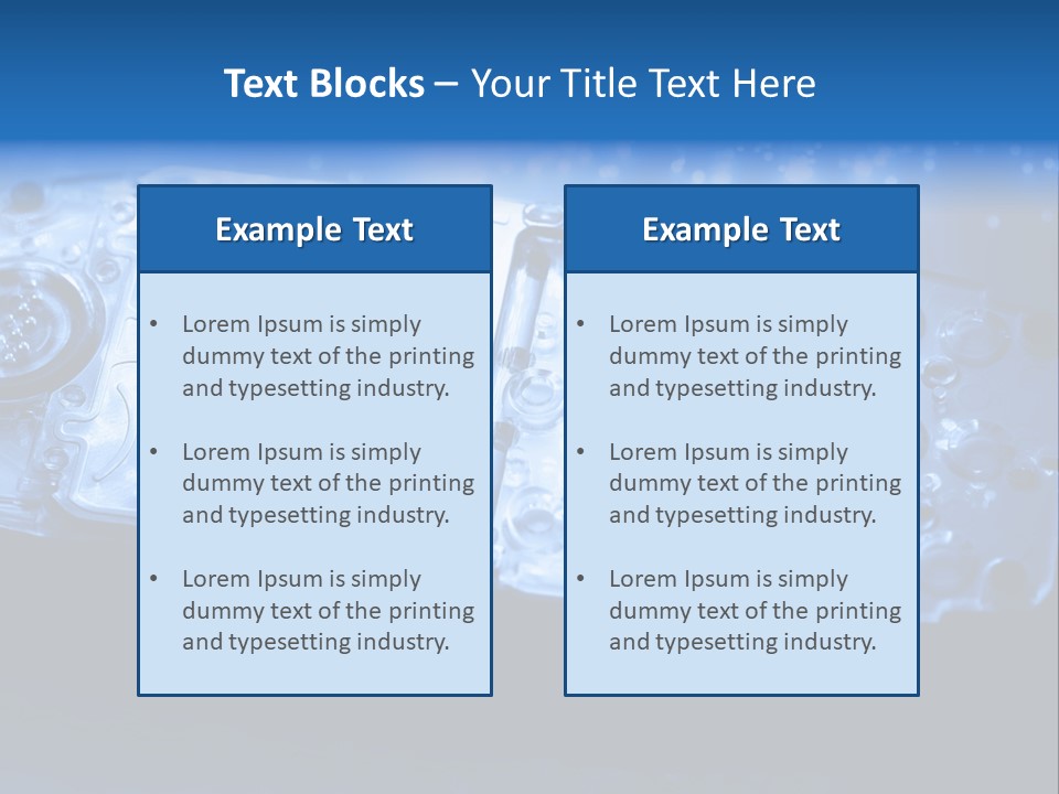 Technology Talk Electronic PowerPoint Template