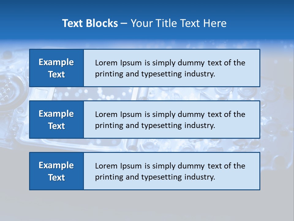 Technology Talk Electronic PowerPoint Template