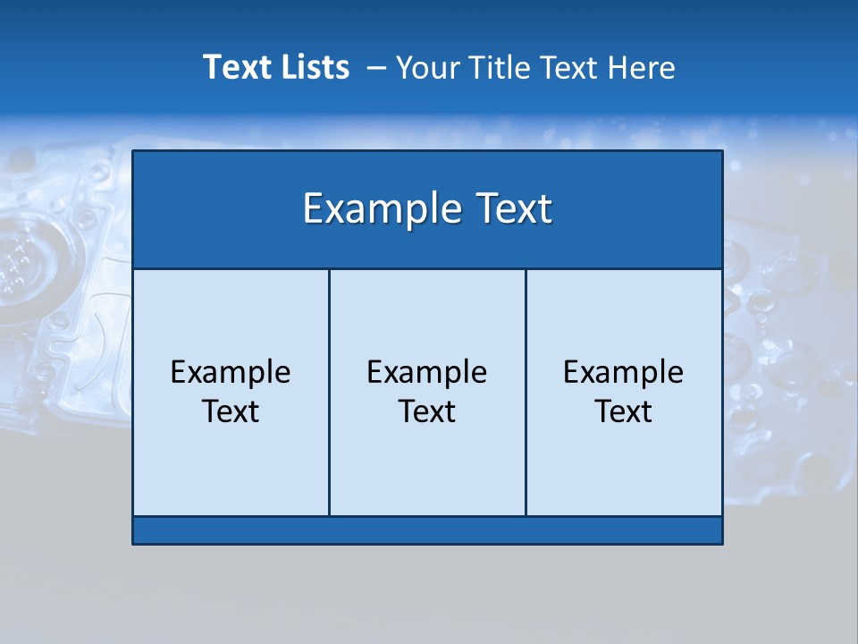 Technology Talk Electronic PowerPoint Template