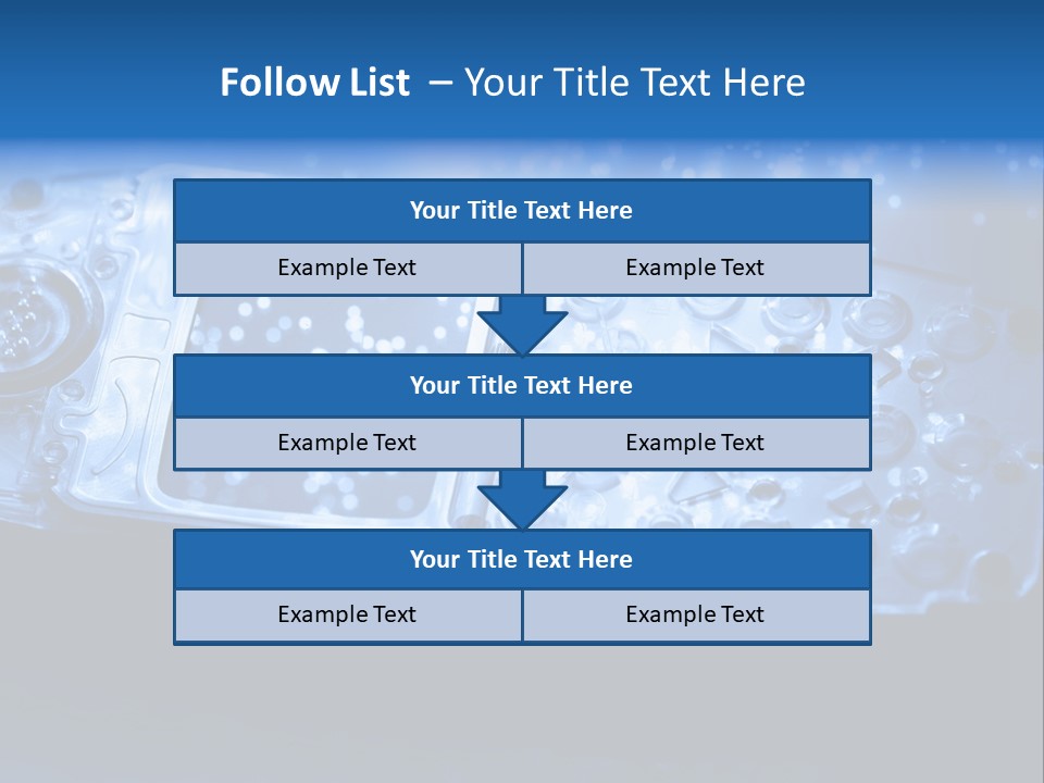 Technology Talk Electronic PowerPoint Template