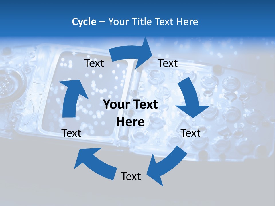 Technology Talk Electronic PowerPoint Template