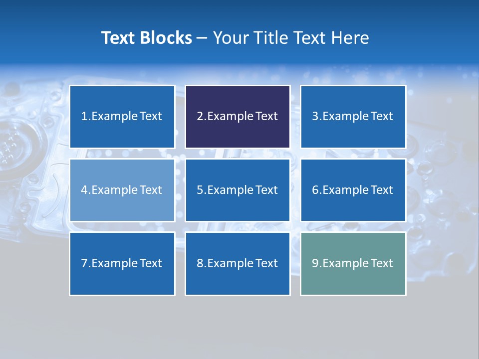 Technology Talk Electronic PowerPoint Template
