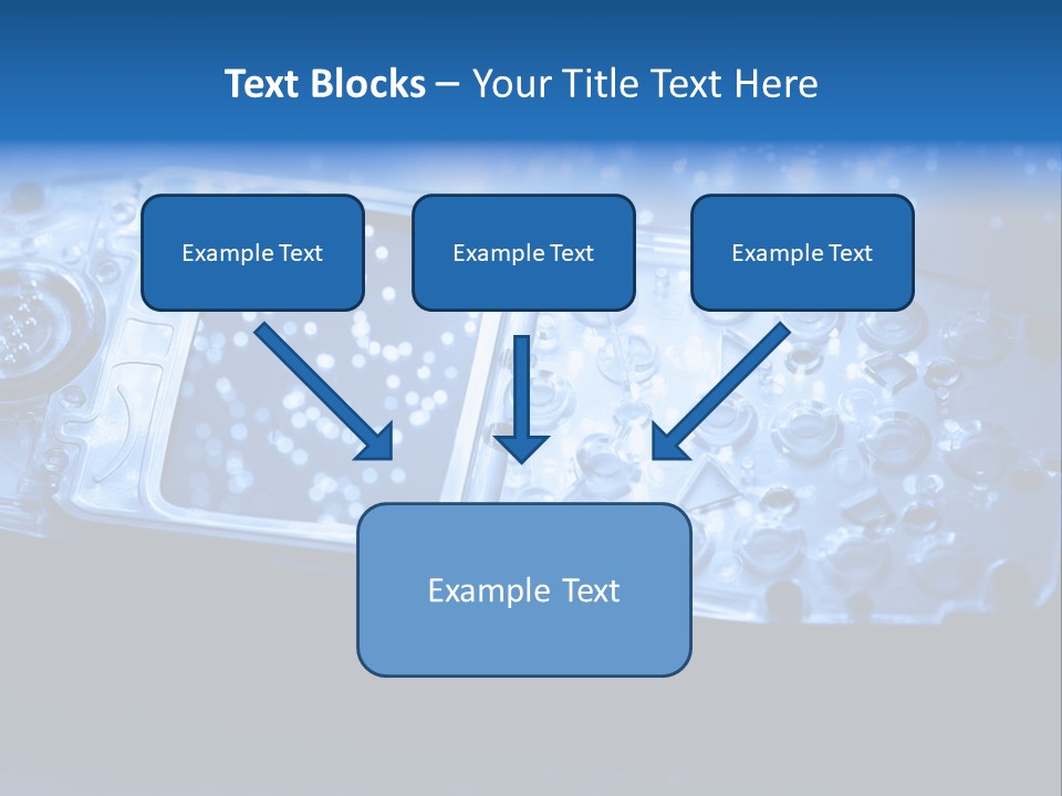 Technology Talk Electronic PowerPoint Template