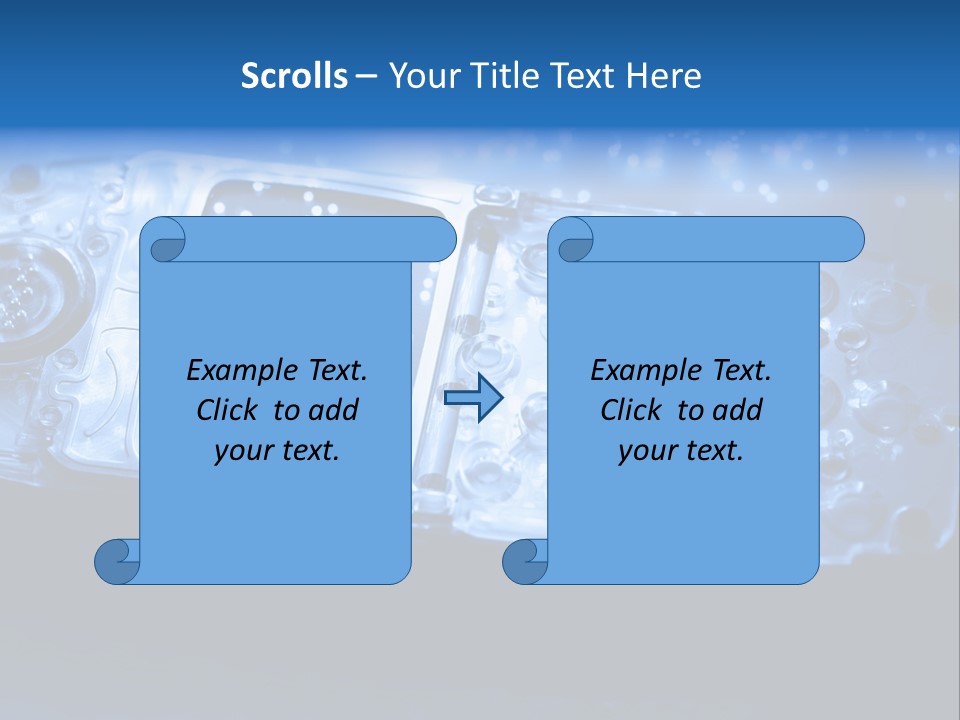 Technology Talk Electronic PowerPoint Template