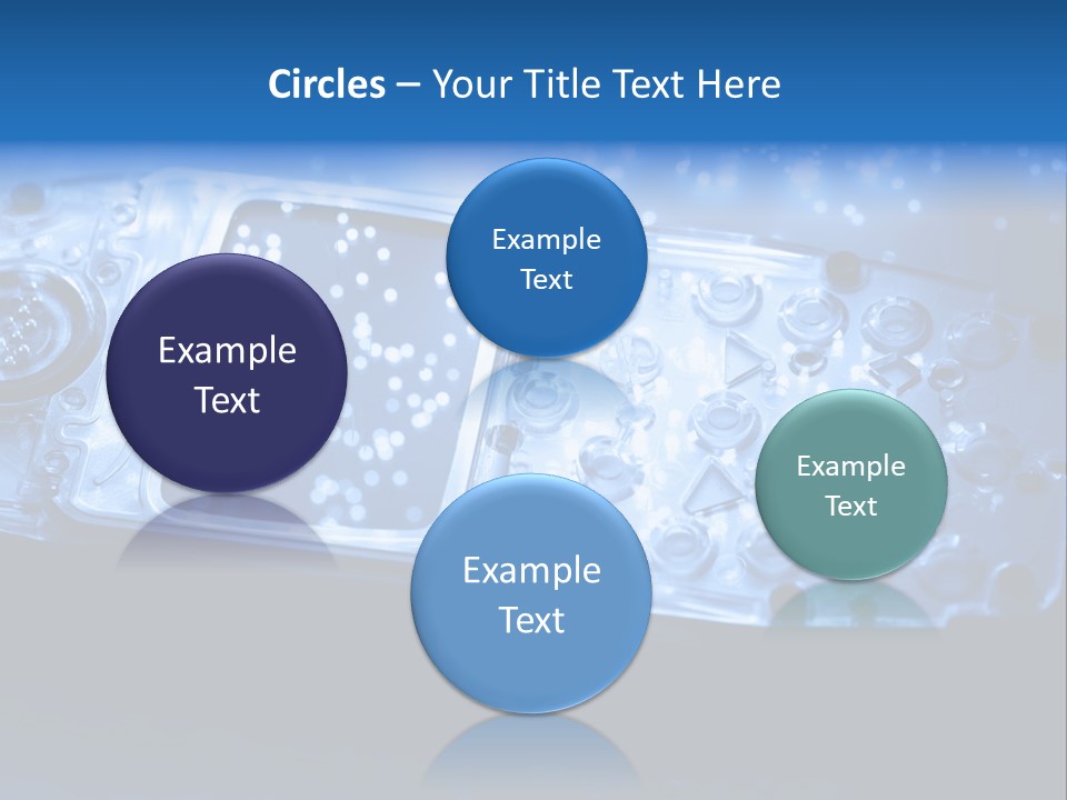 Technology Talk Electronic PowerPoint Template