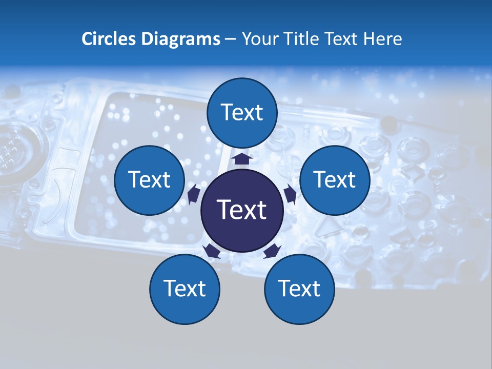 Technology Talk Electronic PowerPoint Template
