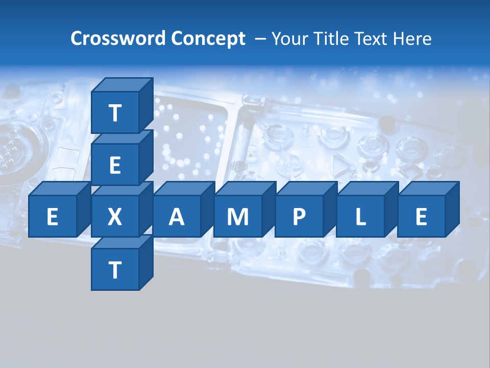 Technology Talk Electronic PowerPoint Template