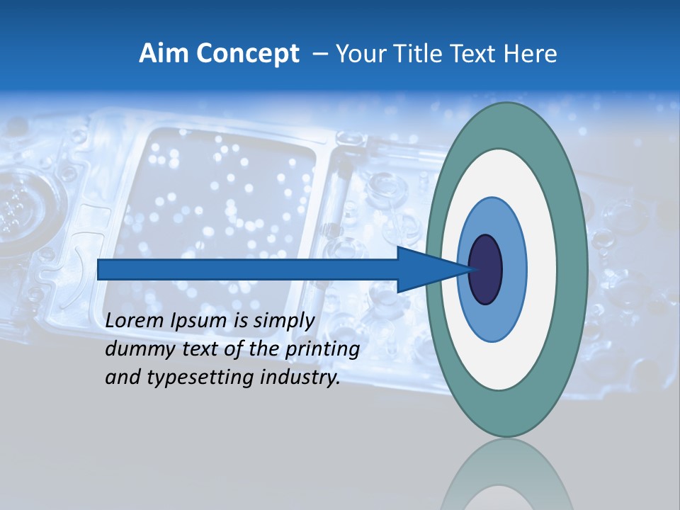 Technology Talk Electronic PowerPoint Template