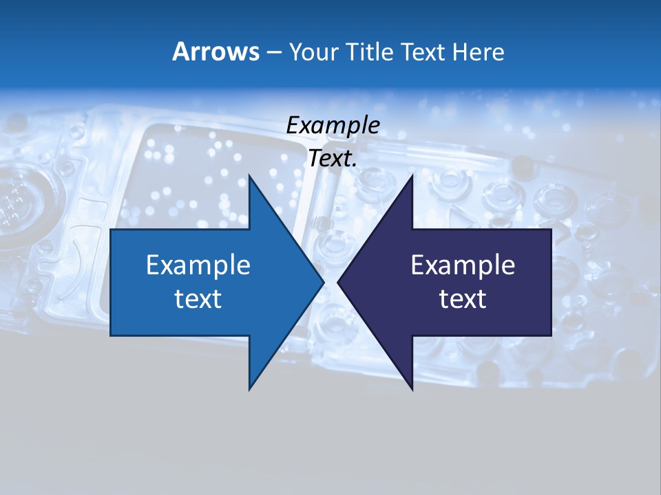 Technology Talk Electronic PowerPoint Template
