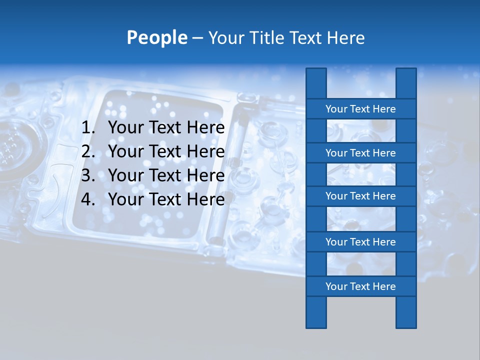 Technology Talk Electronic PowerPoint Template
