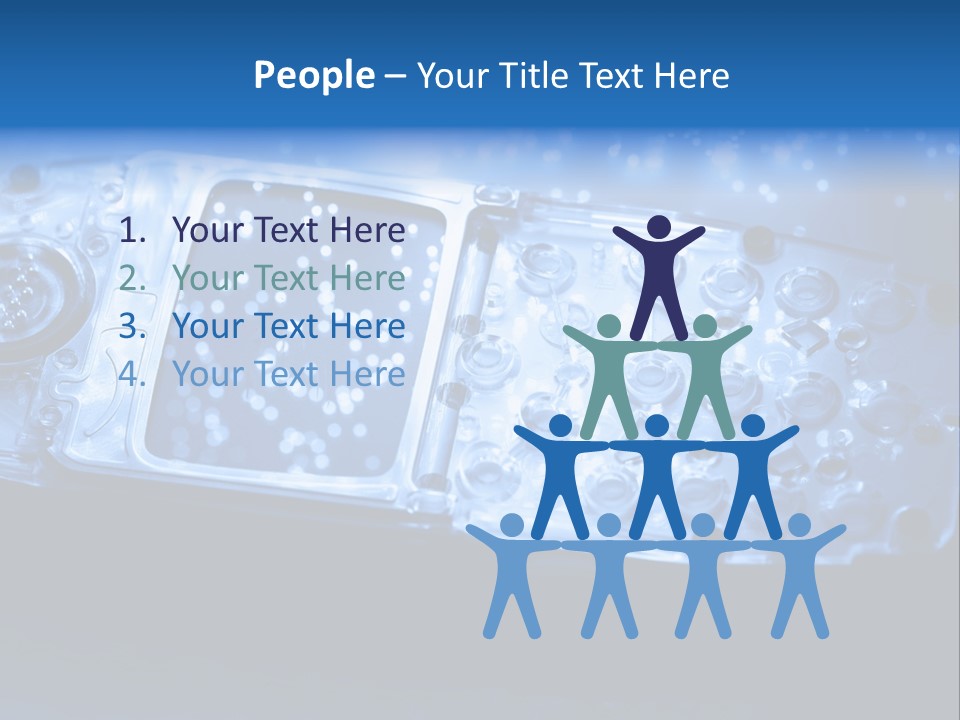 Technology Talk Electronic PowerPoint Template